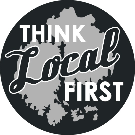 Porcupine Design think Local first logo Bar Harbor Merchants Association Graphics